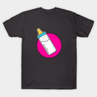 Pink feeding bottle T-Shirt